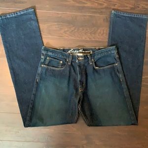 Eddie Bauer dark wash jeans